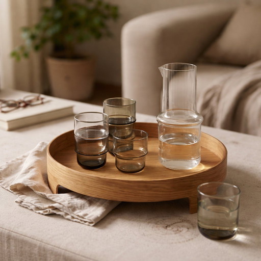 Diseño auténtico: bandejas Oak Bridge de Carina Seth Andersson (Design House Stockholm)