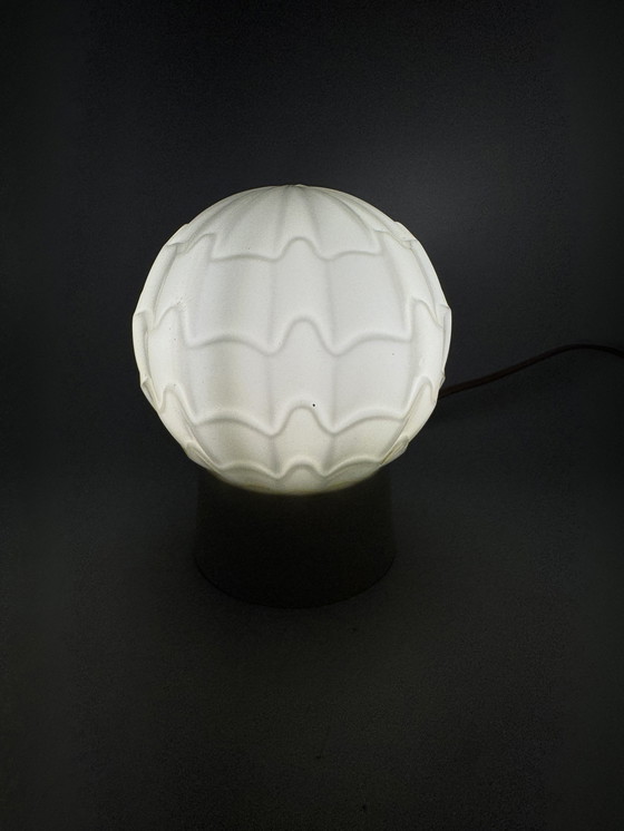 Image 1 of Thabur lamp met sculpturale glazen kap
