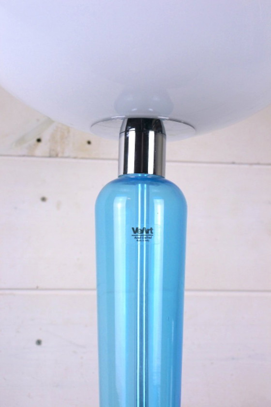 Image 1 of Lámpara de mesa grande de cristal de Murano, Jeannot Cerutti, VeArt para Artemide, Italia