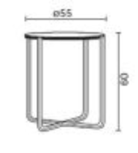 Image 1 of Gispen GT413 table | polished chrome | neat condition