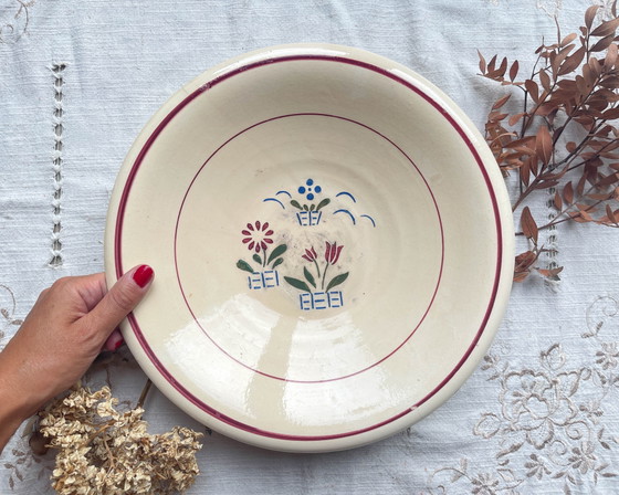 Vintage Deep Dish LUNEVILLE 'Aurore' Model, Made in France – Crockery (photo 2 of 8)