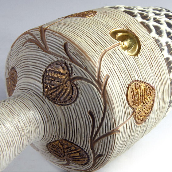 Image 1 of Italian vintage Sgraffito vase by Fratelli Fanciullacci, 1960s