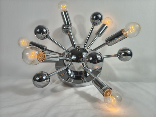 Lámpara de pared/techo Sputnik - Diseño de la era atómica