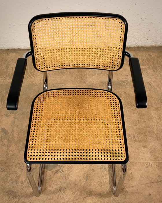 Image 1 of S64V Cantilever fauteuil van Marcel Breuer voor Thonet, set van 3