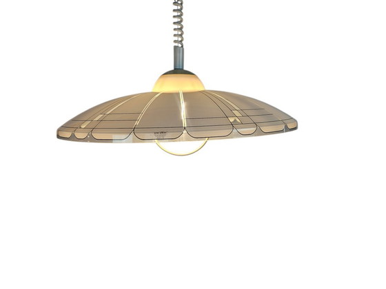 Image 1 of Mueblo - diseño de Harvey Guzzini - lámpara colgante - plástico - Yugoslavia - años 70