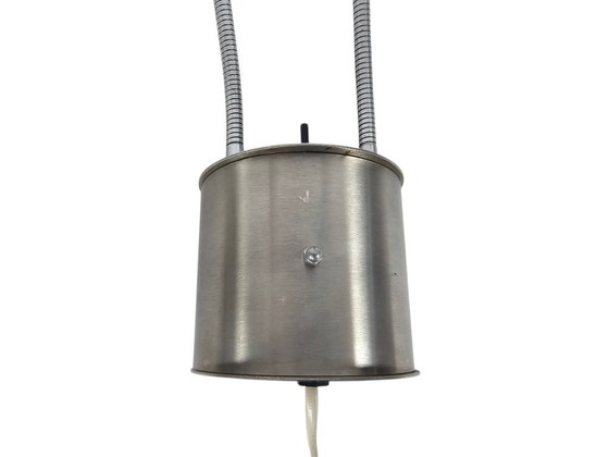 Image 1 of Hala Zeist  - flexibele armen - geborsteld aluminium - post modern - 80's