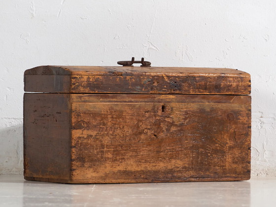 Antique storage chest (c.1920) #2 – Storage cabinet, Rustic (photo 11 of 40)