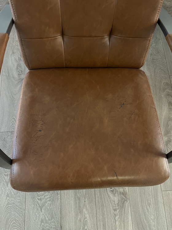 Image 1 of Bram cognac fauteuil