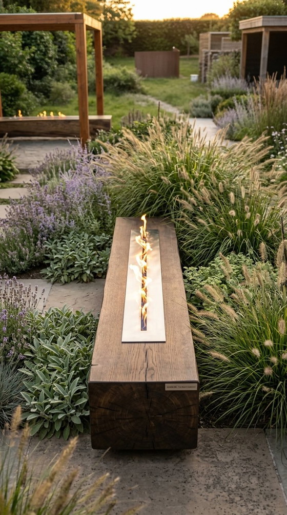 Fire Beam/Fire Pit – Decorative Objects, Wood (photo 2 of 14)