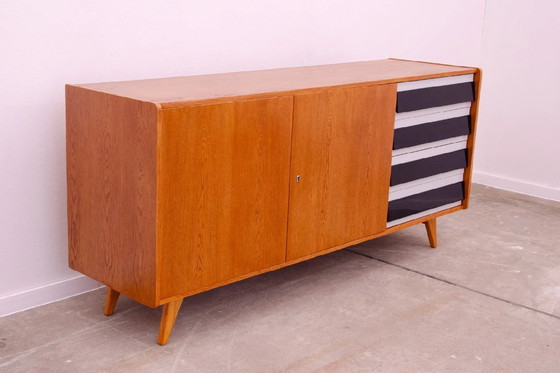 Image 1 of Mid Century U-460 sideboard by Jiri Jiroutek for Interi‚r Praha, Czechoslovakia