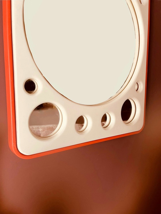 Image 1 of Unieke Space Age “planeten” spiegel