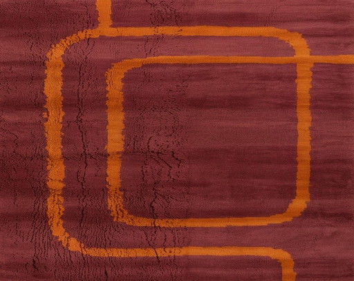 Natural handmade pure wool rug 150x250 cm