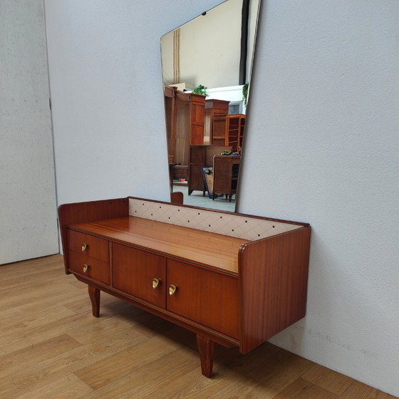 Image 1 of Meuble de rangement vintage milieu du siècle, coiffeuse, buffet, meuble TV bas
