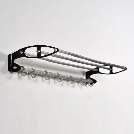 Aluminium Coat Rack, 1950’S