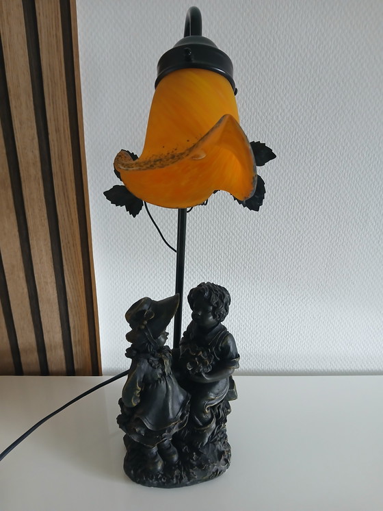 Image 1 of Tulip lamp, 45cm high