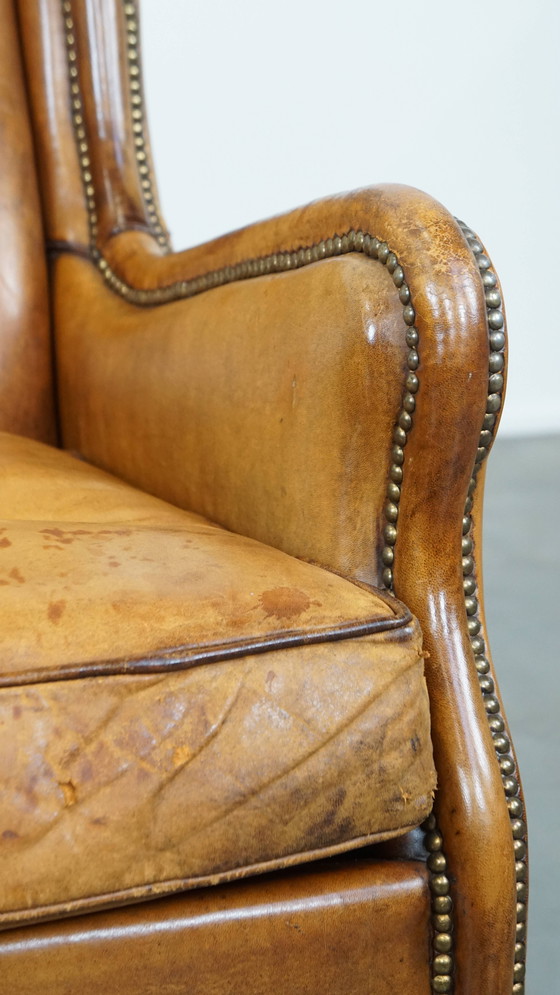 Image 1 of Vintage Schapenleren Fauteuil