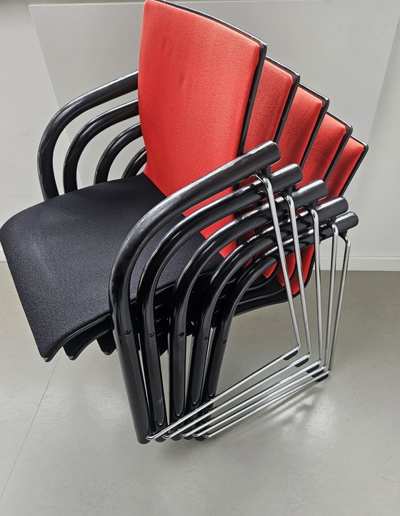 Image 1 of Sedie vintage Thonet S320 Design, 5 pezzi