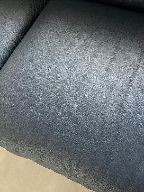 Etichetta Gerard vd Berg Bommel Poltrone 2x + Divano 2x – Label, Leather, Metal (photo 7 of 10)