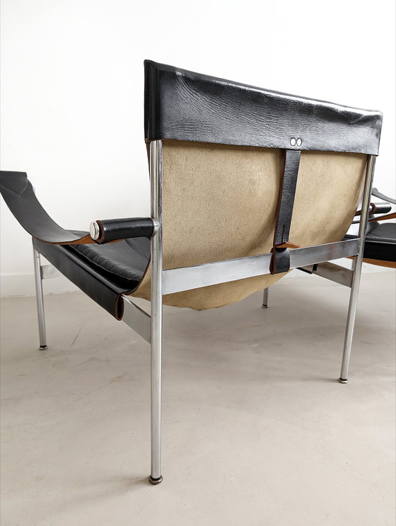 Image 1 of 2x Chaises longues Tecta 'D99' de Hans Könecke