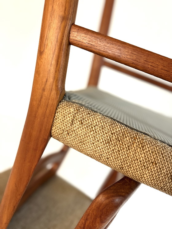 Image 1 of Set di 4 sedie da pranzo vintage danesi anni '70