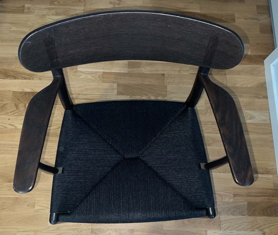 Complete set of 6 CH26 Wegner Chairs – Hans Wegner, Dining chairs, Wood (photo 6 of 13)