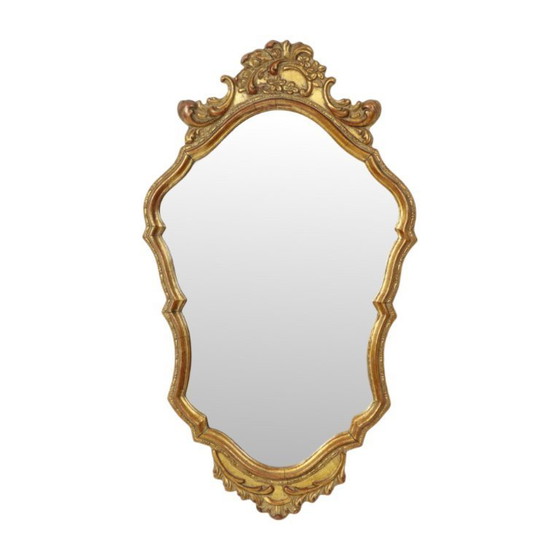 Image 1 of Deknudt Spiegel Mid Century Bladgoud
