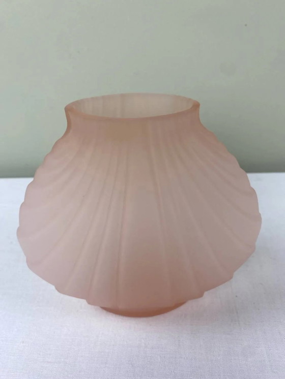 Art Deco vase in opaque glass – Crystal (photo 3 of 8)