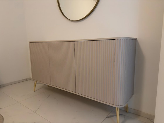 Selsey Sideboard Ovarlo In Taupe – Mdf, Metal (photo 2 of 5)