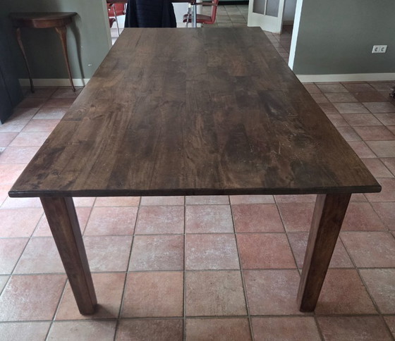 Tavolo in legno di teak – Merk onbekend, Tavoli da pranzo (photo 2 of 5)