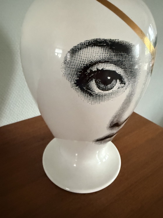 Image 1 of Fornasetti x bitossi ceramic vase 30 cm theme Vaiazioni limited 129/499