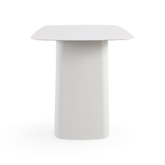Image 1 of 2 mesas auxiliares de metal Vitra, mesas de centro Ronan Erwan Bouroullec blancas1
