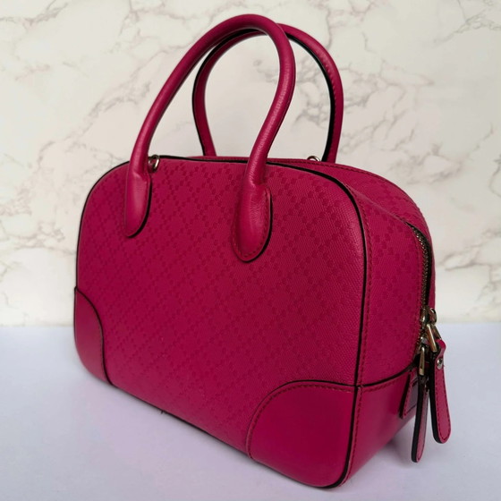 Bolso satchel Gucci Diamanté de piel rosa – Bolsos de hombro (photo 7 of 23)
