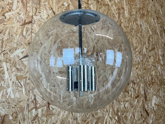 Image 1 of XXL 60er 70er Jahre Lampe Deckenlampe Limburg "Globe" Kugellampe Ball Design 60s