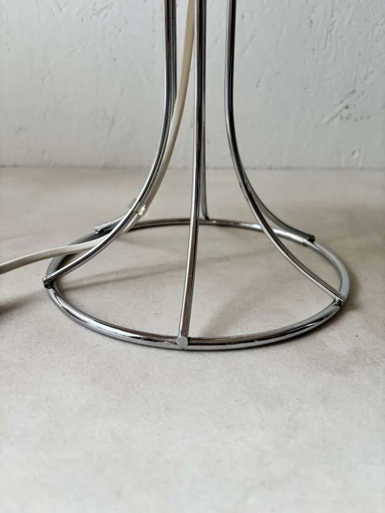 Image 1 of Bent Boysen Ackord tafellamp IKEA jaren 80 chroom