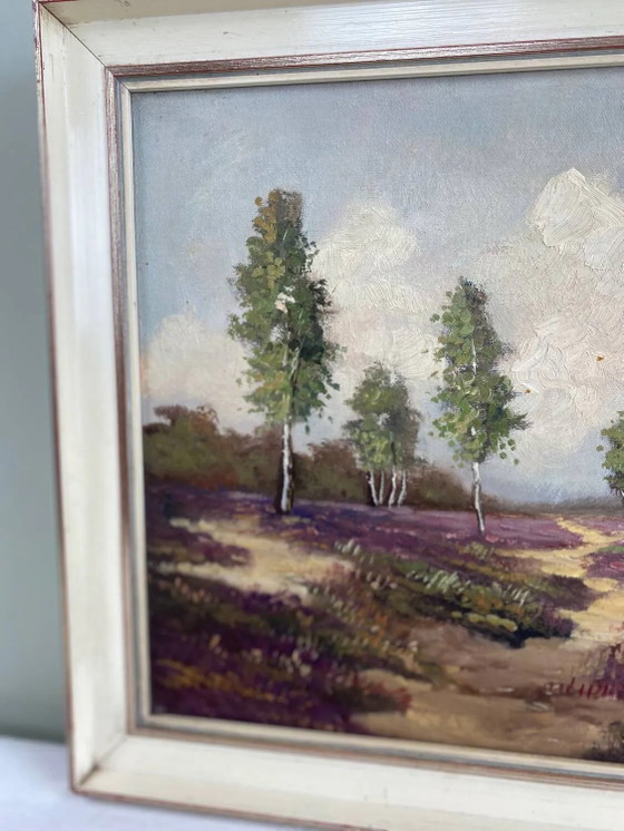 Pintura "Camino en el brezal" – Pinturas y dibujos, Wood (photo 3 of 22)