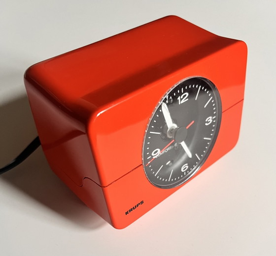 Orologio da tavolo e sveglia Krups originali degli anni '70, stile Mid Century – Plastic (photo 7 of 7)