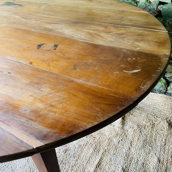Image 1 of Table de Ferme Ovale 149cm