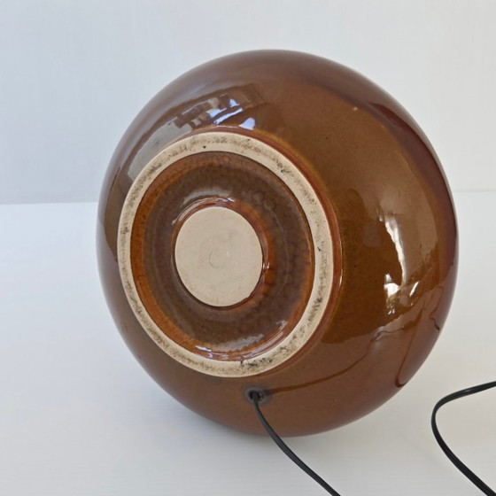 Image 1 of SUPERB VINTAGE 1960s CERAMIC LAMP DLG RUELLAND CAPRON 60S RETRO 1960S