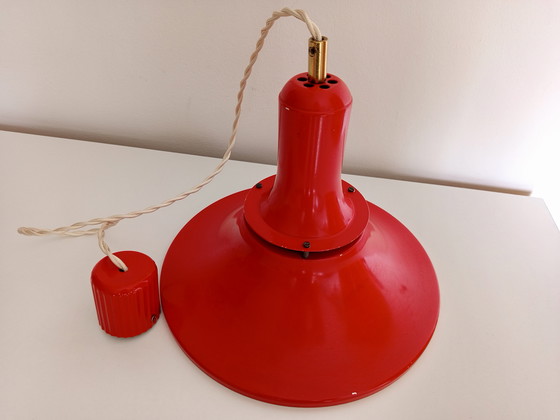 Image 1 of Industrielle Loft-Lampe entworfen von Bela Nadas (ungarischer Industriekünstler) | aus den 70er Jahren