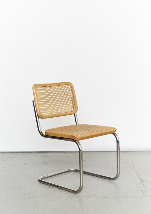 Marcel Breuer Freischwinger S32 für Thonet | Set van vier