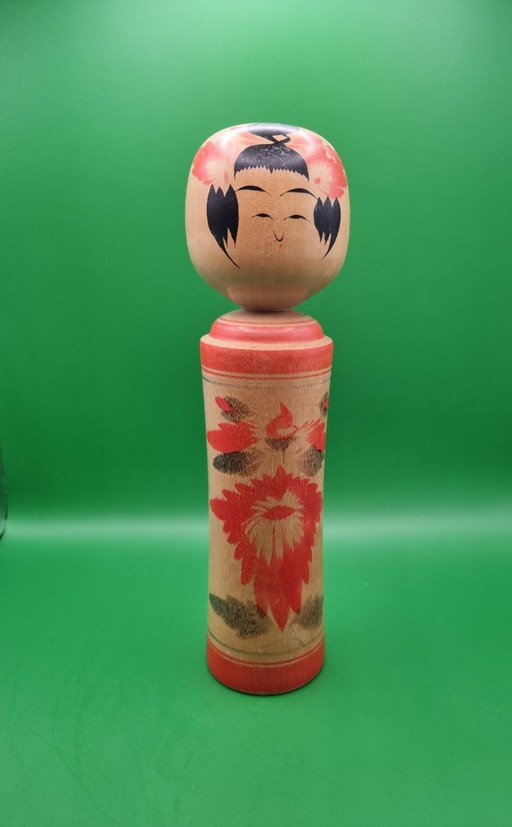 Kokeshi Naruko vintage di Okazaki Jinji (1929-2004)
