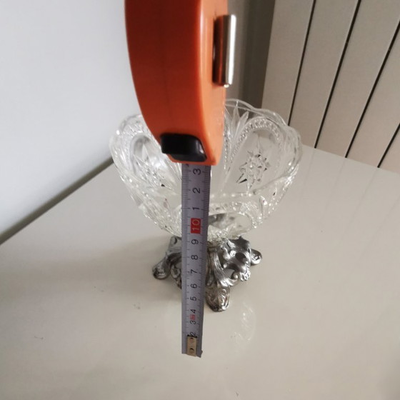 Image 1 of Antike Bonboniere aus geschliffenem Kristall