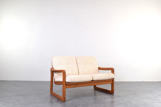 Mid-Century Danish Teak Sofa from Poul Jeppesen, 1970s.