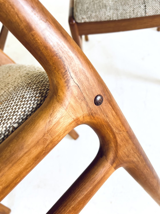 Image 1 of 6x Dining chair Johannes Andersen, Uldum Møbelfabrik '60