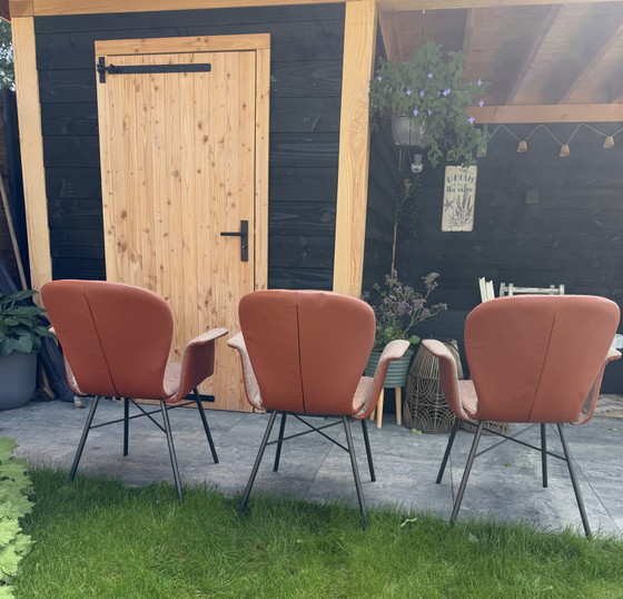 3 Dining chairs Blake by Bert Plantagie – Leather (photo 7 of 15)