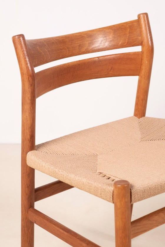 Image 1 of 2x Børge Mogensen BM1 Silla de comedor de roble, años 50 Dinamarca