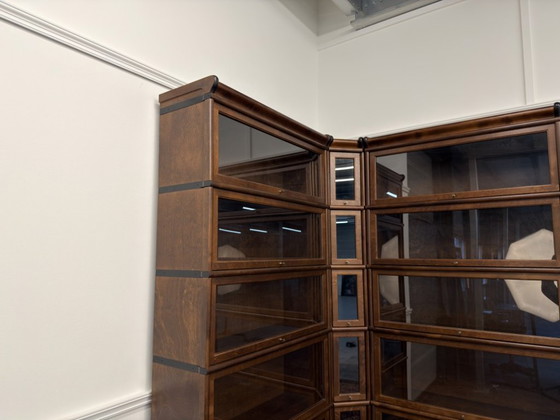 Libreria angolare classica stile inglese Globe Wernicke – Librerie, Vetro, Metallo (photo 5 of 20)