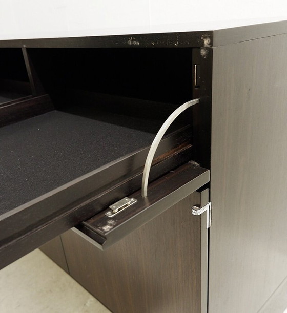 Image 1 of Mid-century modernist 4-door sideboard by De Coene - 1960s