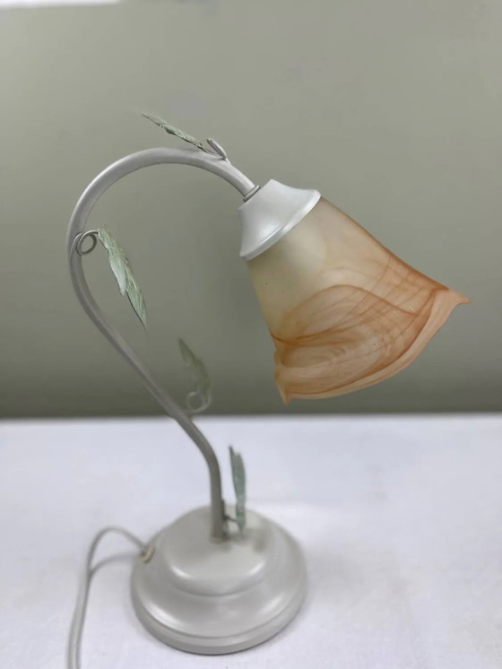 Tulpenlampe – Massive, Tischlampen, Metal, Glass, Vintage (photo 2 of 14)