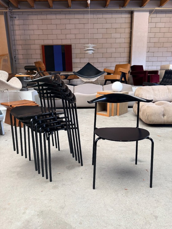 Sedia Carl Hansen & Søn CH88 T di Hans J. Wegner (set di 4) – Sedie da pranzo, Metal, Wood (photo 2 of 12)